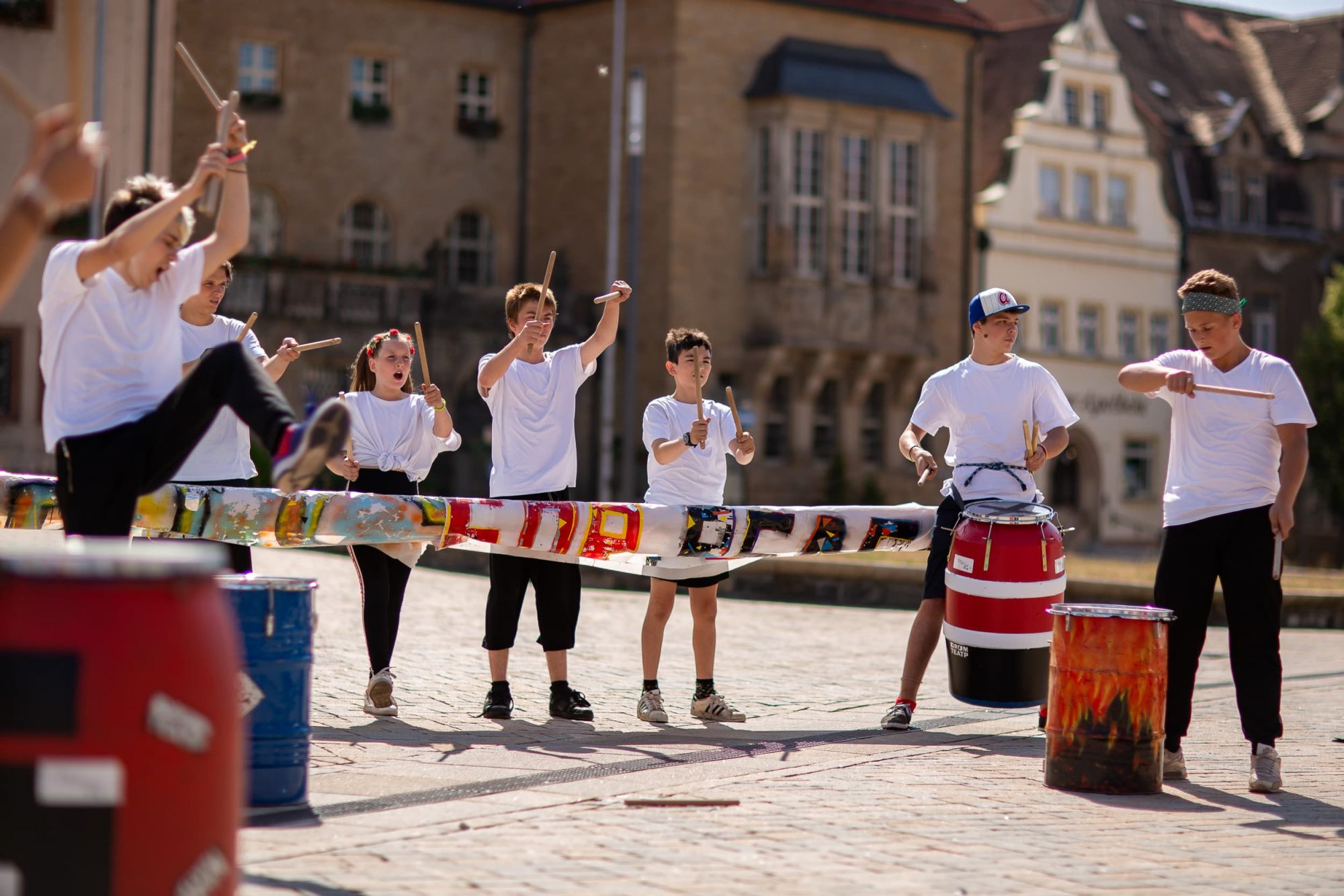Der Zirkus Upsala in Zeitz Regentaucher Fotografie